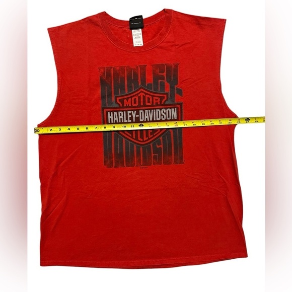 Harley Davidson Adamec Orange Park, FL Men’s XL sleeveless T shirt​​​​ - Picture 5 of 5